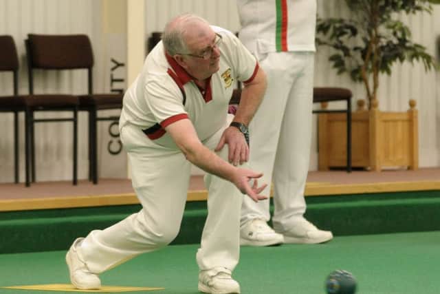 Fareham Tigers bowler Cyril Friend Picture: Mick Young