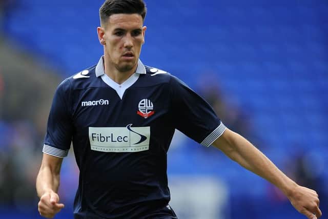 Conor Wilkinson in action for Bolton Wanderers