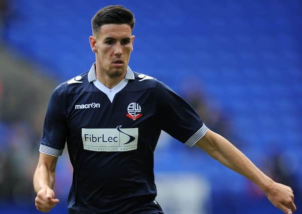 Conor Wilkinson in action for Bolton Wanderers