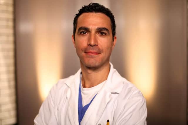 Dr Daniel Quemby from Clanfield, who is on The Island With Bear Grylls