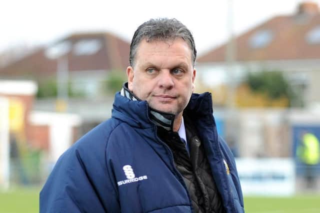 Gosport Borough manager Alex Pike Picture: Paul Jacobs