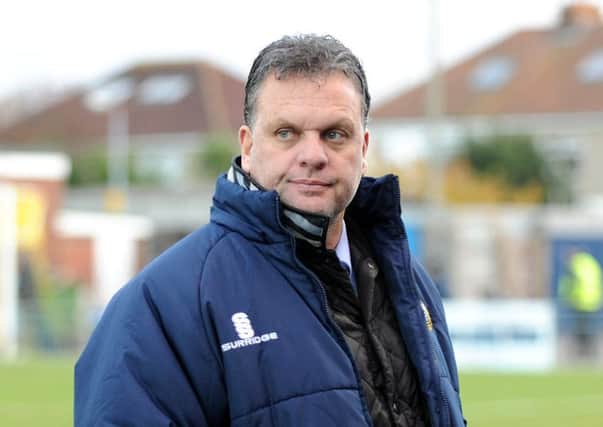 Gosport Borough manager Alex Pike   Picture: Paul Jacobs