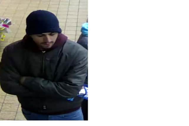 The man to whom police want to speak after the theft from Aldi in Fratton