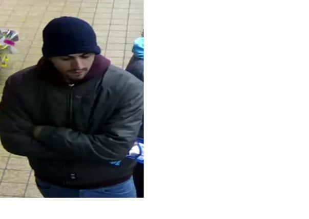 The man to whom police want to speak after the theft from Aldi in Fratton