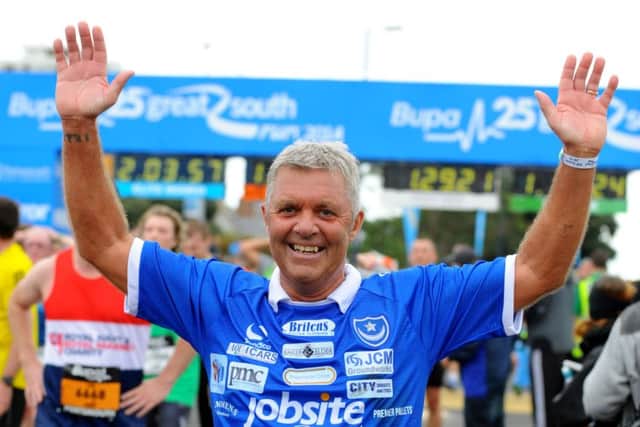 Tony Male will take on his 25th successive Great South Run in October. Picture: Allan Hutchings (143044-379)