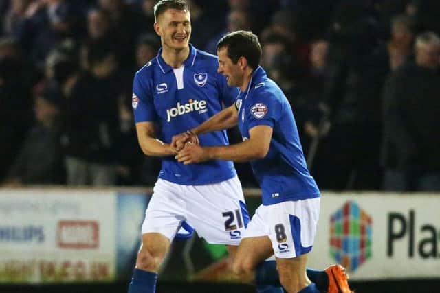 Michael Smith, left, and Michael Doyle. Picture: Joe Pepler