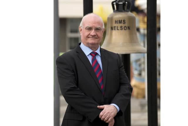 Richard Slade, known as Dick, joined the Royal Navy aged 15 on 26 Oct 1965 and as a Junior Seaman and is retiring now
Picture: L(Phot) Paul Hall