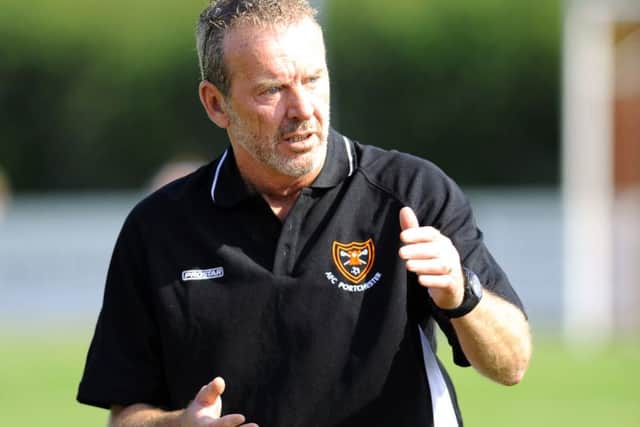 AFC Portchester boss Graham Rix