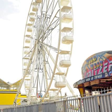 The Solent Wheel is closed to the public today