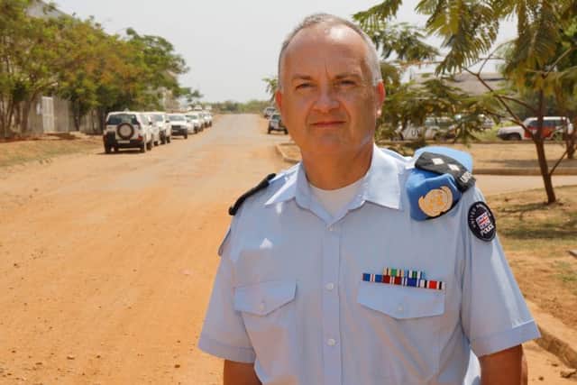 Insp Kelvin Shipp in South Sudan