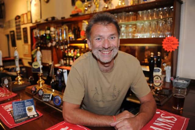 Paul Saynor, the landlord of the Rose In June public house in Milton.Picture Ian Hargreaves  (111630-1)