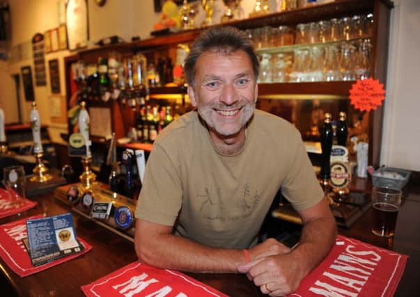 Paul Saynor, the landlord of the Rose In June public house in Milton.
Picture Ian Hargreaves  (111630-1)