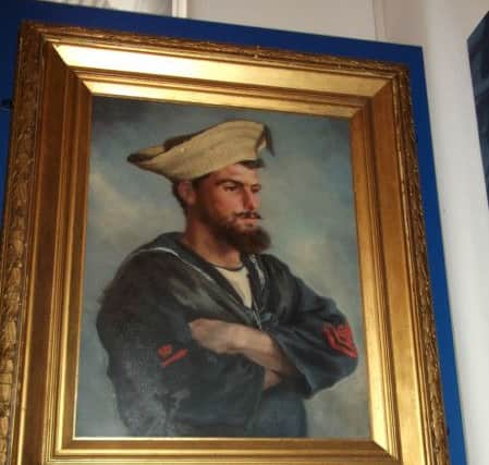 'Bluejacket, HMS Comus' which might have been painted by Princess Louise