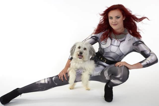 Mission ImPUDSEYble
Ashleigh and Pudsey at The Kings Theatre