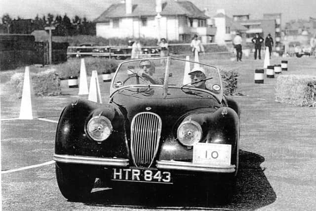 JAGUAR Betty Symonds along with Phylis Havard  at Margate.