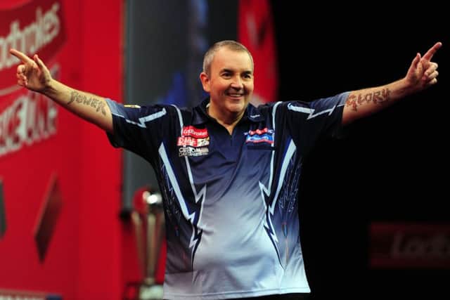 Sixteen-time world champion Phil Taylor