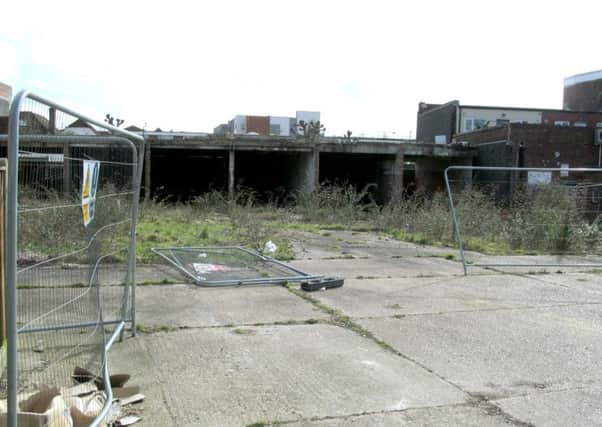 The eyesore site in
West Street, Havant