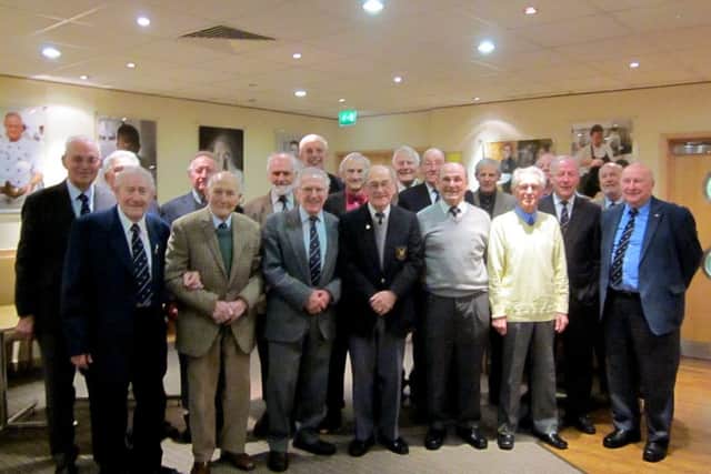 Members of the Shipwrights & Artisan Asssociation at its final lunch