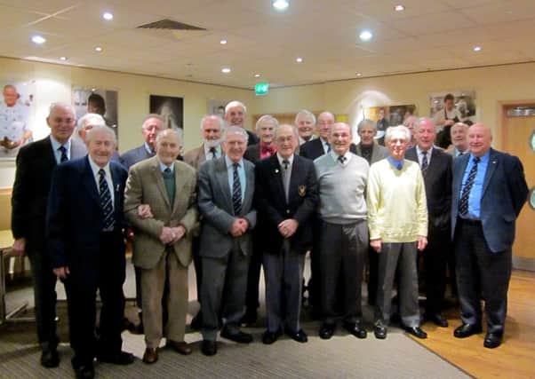 Members of the Shipwrights & Artisan Asssociation at its final lunch