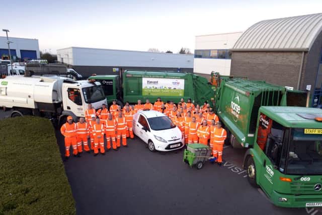 Southmoor Depot in Havant, where Norse South East will be based. Picture: ROSS LUCAS-YOUNG