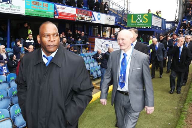 Pompey Hall of Fame inductee Noel Blake Picture: Joe Pepler