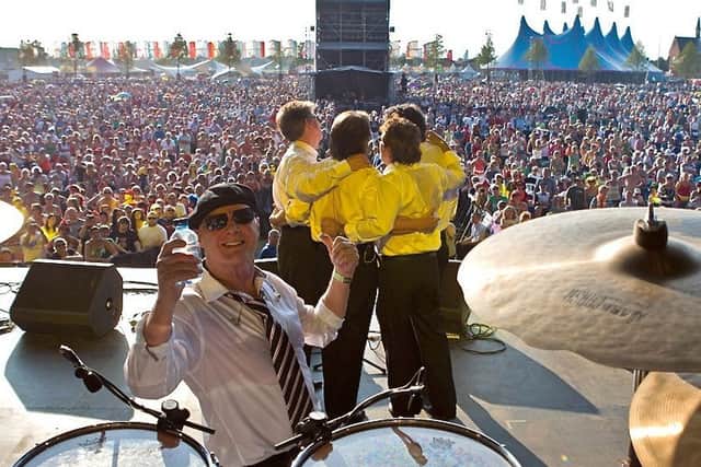 The Hollies at a festival in Hasselt in Belgium, 2012. Picture by Rob Haywood