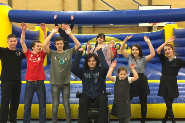 Young people having fun at a Friend Finder event