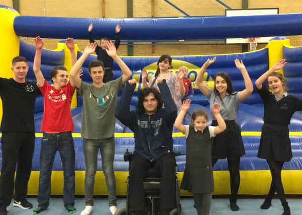 Young people having fun at a Friend Finder event