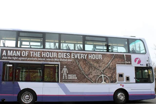 First Solent will be supporting Prostate Cancer UK with nearly Â£4,500 of free advertising