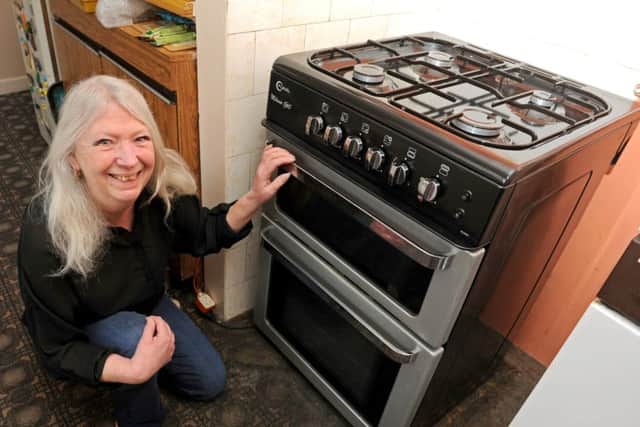 Yvonne Graham finally got a satisfactory result after Streetwise stepped in to help her with her new cooker that kept breaking down Picture: Ian Hargreaves (160571-04)
