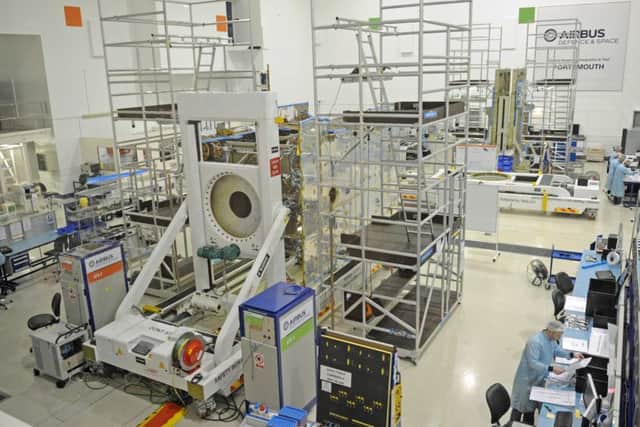 The Airbus Defence and Space facility at Hilsea in Portsmouth