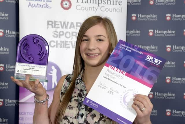 GB Gymnast Kelly Simm 
Picture: Ross Lucas-Young