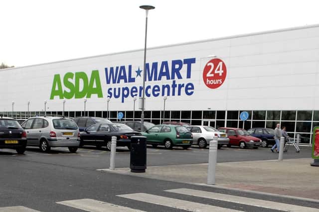File picture of the Asda superstore