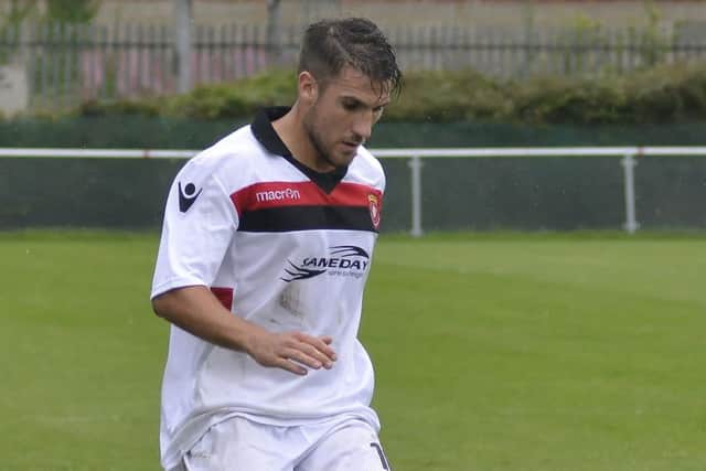 Petersfield attacker Joe Briggs    Picture: Neil Marshall