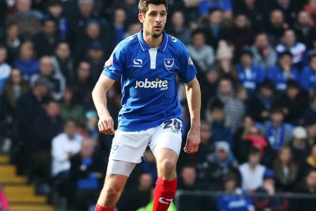 Pompey midfielder Danny Hollands Picture: Joe Pepler