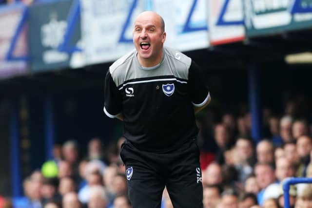 Pompey boss Paul Cook Picture: Joe Pepler