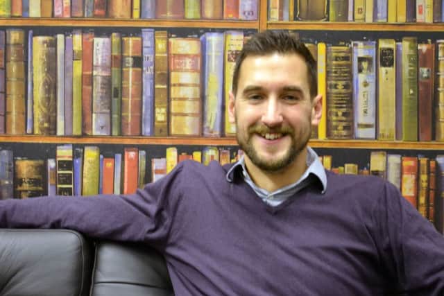 Lee Wilson from Horndean has written his first book