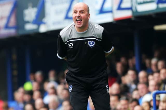 Pompey boss Paul Cook Picture: Joe Pepler