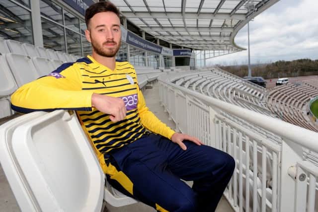 Hampshire skipper James Vince Picture: Sarah Standing