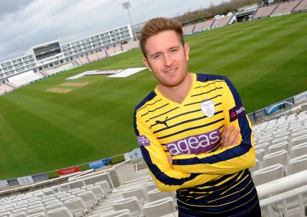 Hampshire all-rounder Liam Dawson    Picture: Sarah Standing