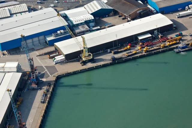 The  MMD quayside in Portsmouth. Picture by: CJB Photography