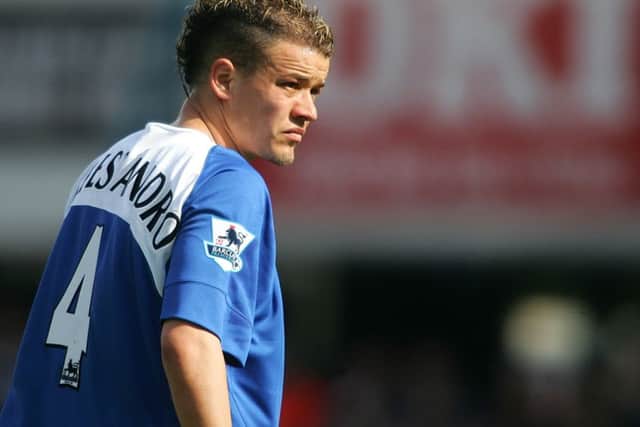 Former Pompey midfielder Andres D'Alessandro