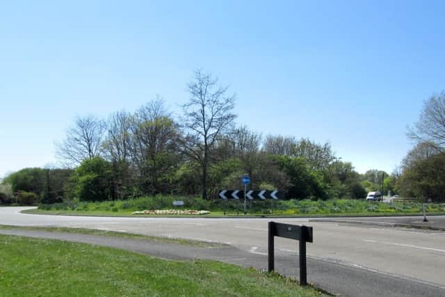 St Margaret's Roundabout in Fareham