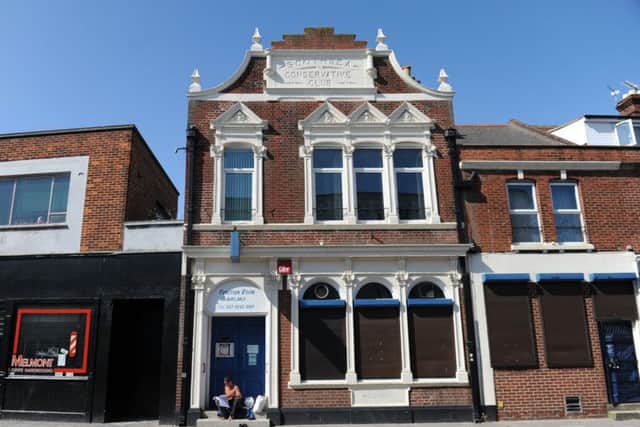 The Southsea Conservative Club building in Albert Road, Southsea
