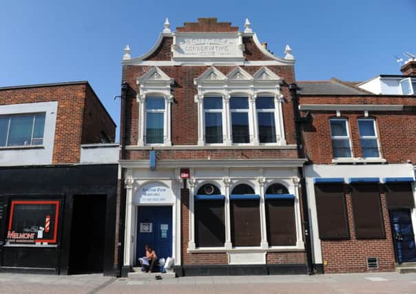 The 

Southsea Conservative Club building in Albert Road, Southsea