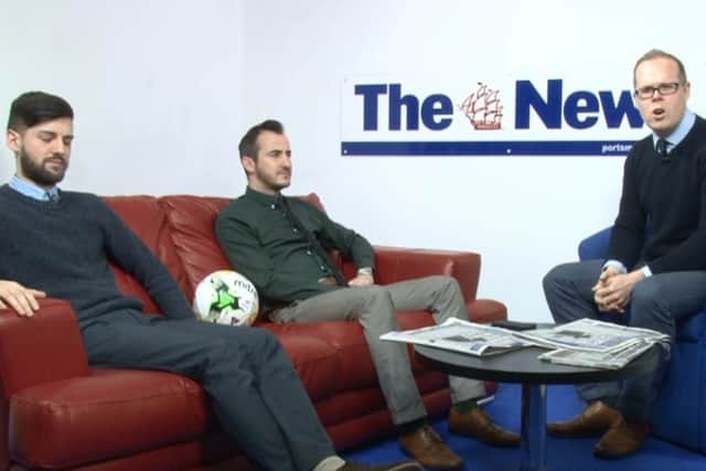 The Pompey Talk panel