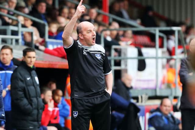 Pompey boss Paul Cook Picture: Joe Pepler