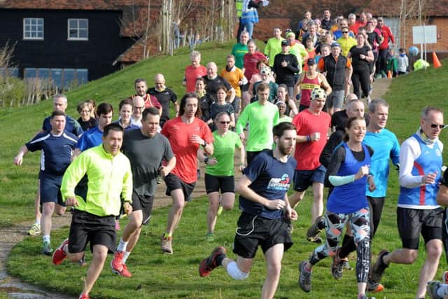 Fareham Park Run at Cams Hall Estate