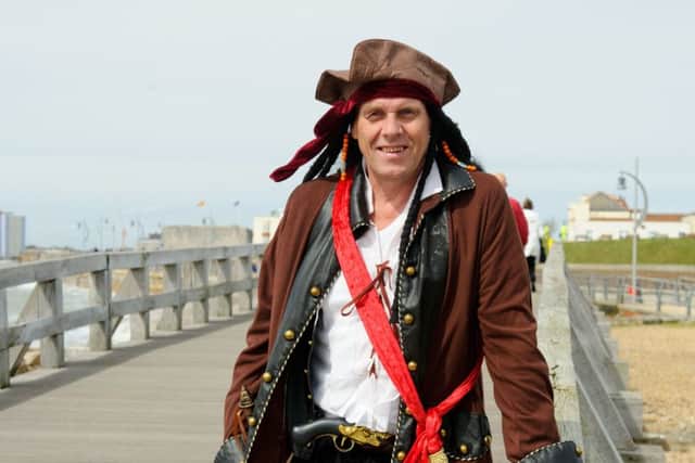 'Pirate'Craig Bryden will lead Pompey out against PlymouthPicture: Allan Hutchings (060511-042) PPP-161004-152956006