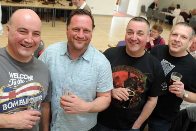 From left, brothers Lee and Jason Bond and their uncle Derek Bond and Carl Parker  (160573-2)